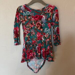 Posh Peanut FAO Swartz 18-24m Rocking Horse Romper Twirl, VGUC